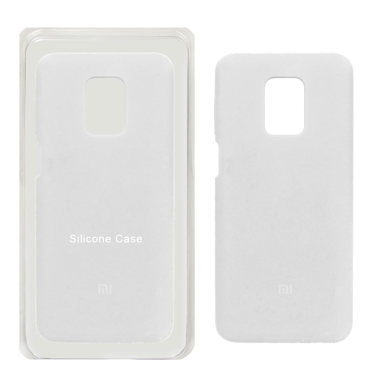 قاب سیلیکونی پاک کنی اورجینال Xiaomi Redmi Note 9S / Redmi Note 9 Pro / Redmi Note 9 Pro Max - سفید (پک اصلی)